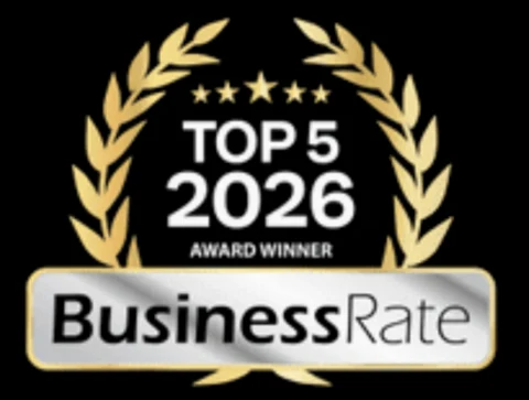 BusinessRate Top 5 2026 Award Winner
